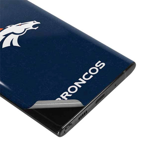 NFL Denver Broncos - Distressed Galaxy Note 10 Skin