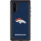 NFL Denver Broncos - Distressed Galaxy Note 10 Waterproof Case