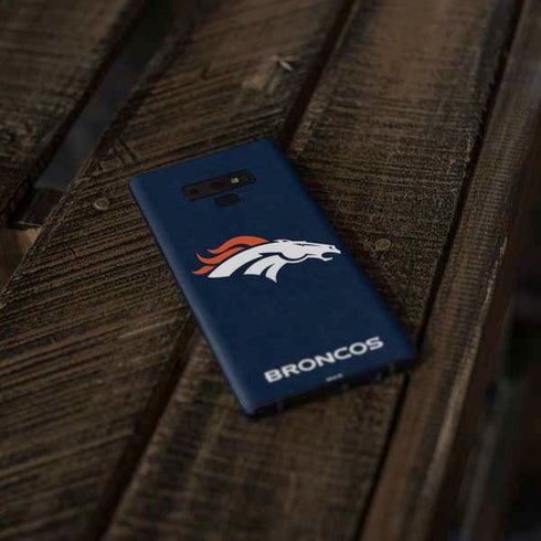 NFL Denver Broncos - Distressed Galaxy Note 9 Skin