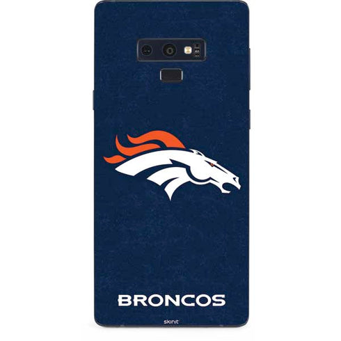 NFL Denver Broncos - Distressed Galaxy Note 9 Skin