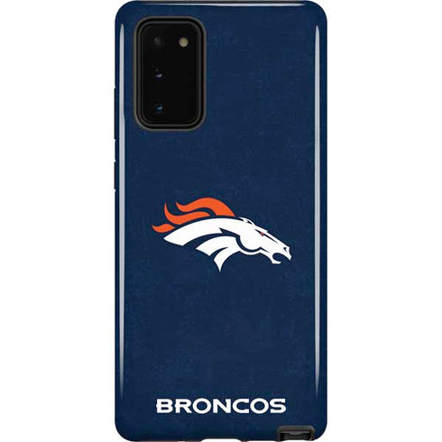 NFL Denver Broncos - Distressed Galaxy Note20 5G Pro Case