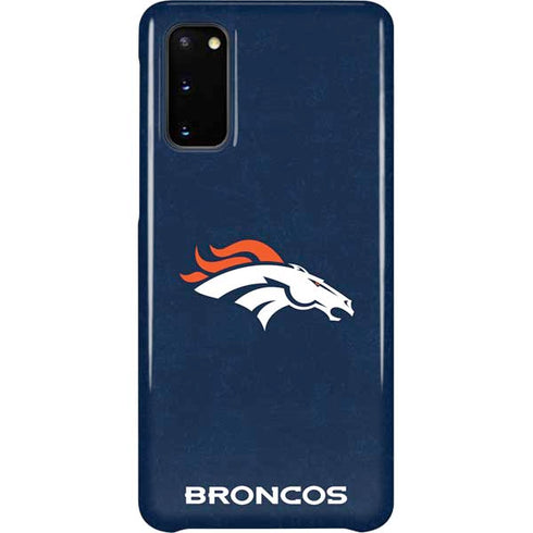 NFL Denver Broncos - Distressed Galaxy S20 Lite Case