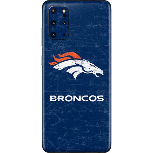 NFL Denver Broncos - Distressed Galaxy S20 Plus Skin