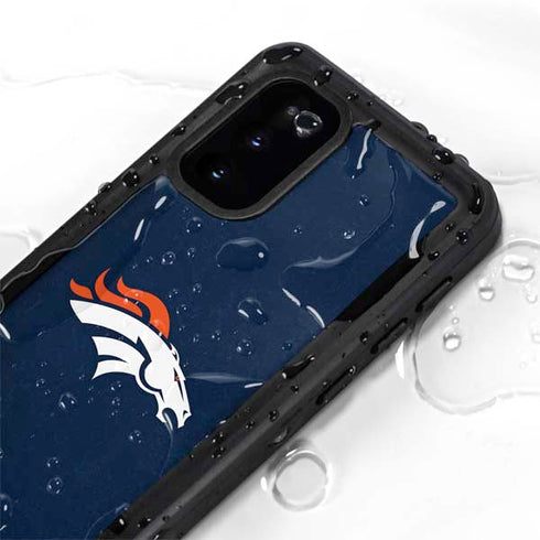 NFL Denver Broncos - Distressed Galaxy S20 Waterproof Case