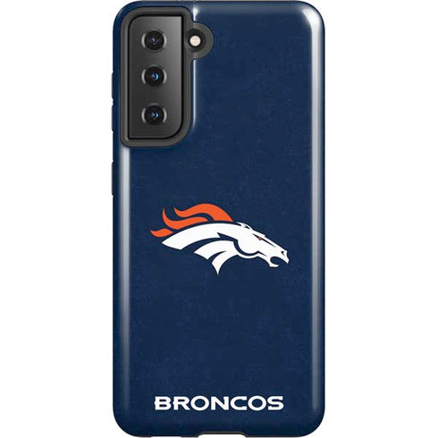 NFL Denver Broncos - Distressed Galaxy S21 5G Pro Case