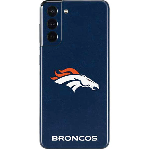 NFL Denver Broncos - Distressed Galaxy S21 5G Skin