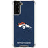 NFL Denver Broncos - Distressed Galaxy S21 Plus 5G Clear Case