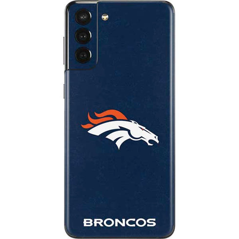 NFL Denver Broncos - Distressed Galaxy S21 Plus 5G Skin