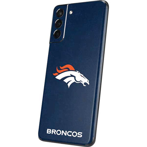 NFL Denver Broncos - Distressed Galaxy S21 Plus 5G Skin
