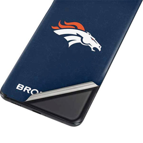 NFL Denver Broncos - Distressed Galaxy S21 Plus 5G Skin