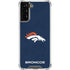NFL Denver Broncos - Distressed Galaxy S22 Plus Clear Case