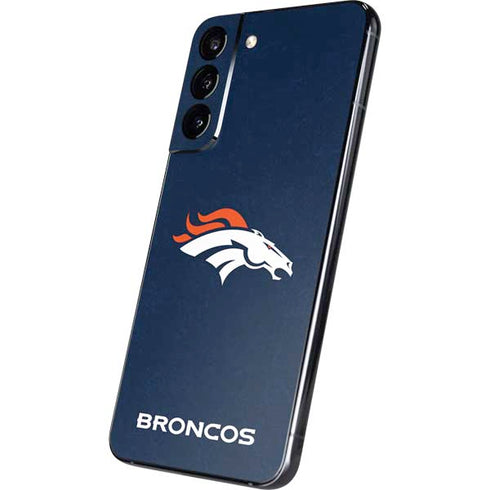 NFL Denver Broncos - Distressed Galaxy S22 Plus Skin