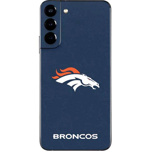 NFL Denver Broncos - Distressed Galaxy S22 Plus Skin