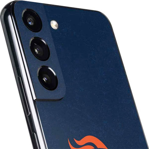 NFL Denver Broncos - Distressed Galaxy S22 Plus Skin