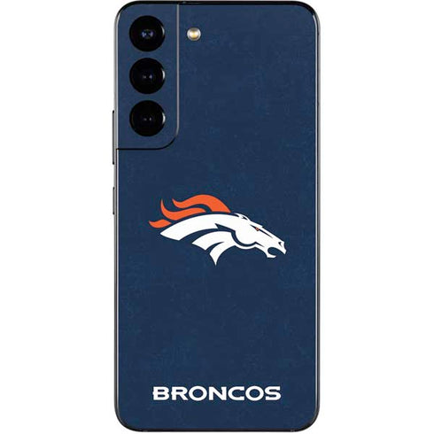 NFL Denver Broncos - Distressed Galaxy S22 Skin