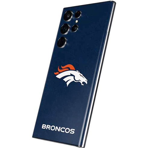 NFL Denver Broncos - Distressed Galaxy S22 Ultra Skin