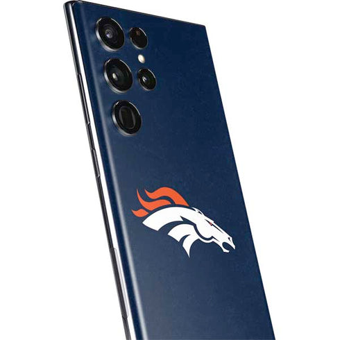 NFL Denver Broncos - Distressed Galaxy S22 Ultra Skin