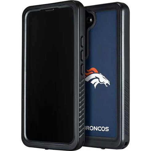 NFL Denver Broncos - Distressed Galaxy S23 Plus Waterproof Case