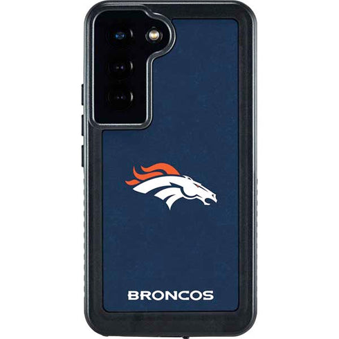 NFL Denver Broncos - Distressed Galaxy S23 Waterproof Case