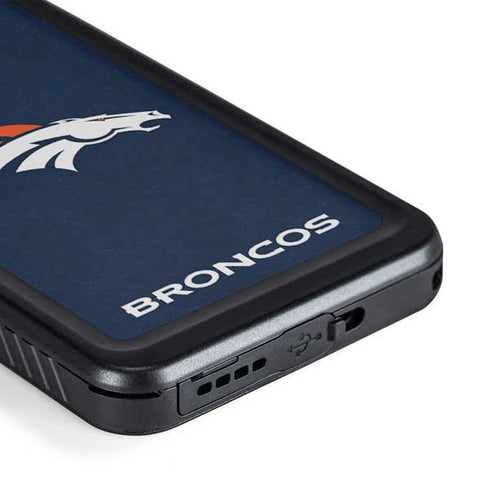 NFL Denver Broncos - Distressed Galaxy S23 Waterproof Case