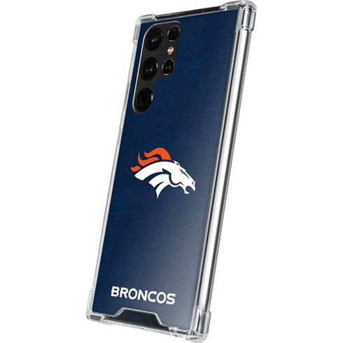 NFL Denver Broncos - Distressed Galaxy S24 Ultra Clear Case
