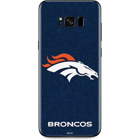 NFL Denver Broncos - Distressed Galaxy S8 Plus Skin