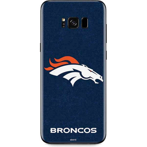 NFL Denver Broncos - Distressed Galaxy S8 Skin