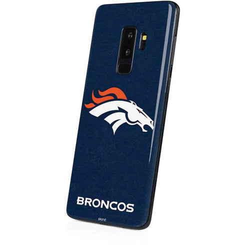 NFL Denver Broncos - Distressed Galaxy S9 Plus Skin