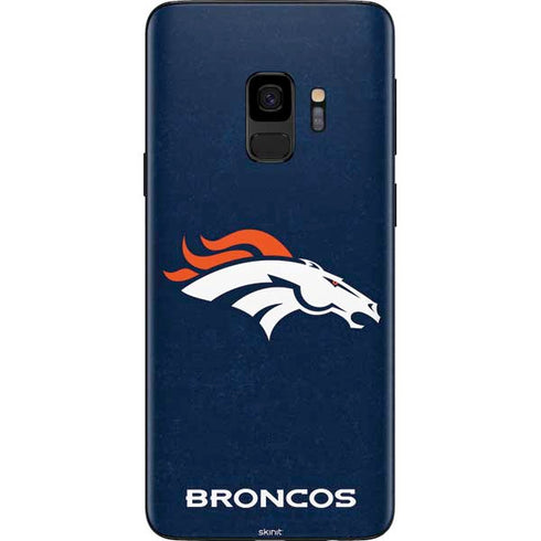 NFL Denver Broncos - Distressed Galaxy S9 Skin
