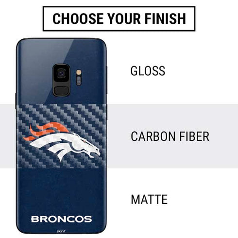 NFL Denver Broncos - Distressed Galaxy S9 Skin