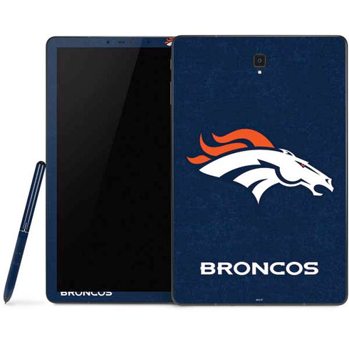 NFL Denver Broncos - Distressed Samsung Galaxy Tab Skin