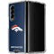 NFL Denver Broncos - Distressed Galaxy Z Fold4 5G Clear Case