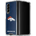 NFL Denver Broncos - Distressed Galaxy Z Fold4 5G Clear Case