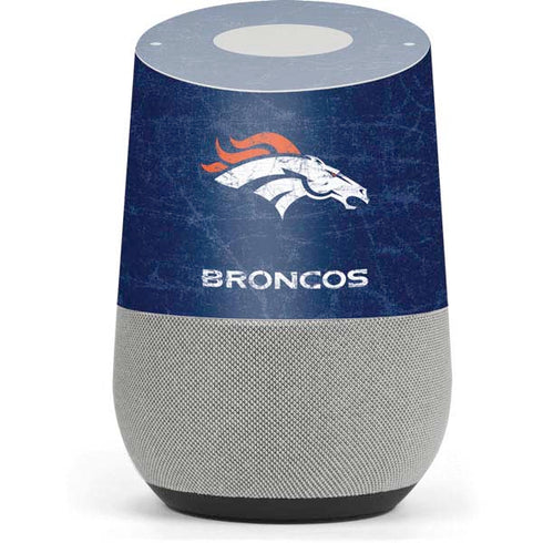 NFL Denver Broncos - Distressed Google Home Skin