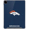 NFL Denver Broncos - Distressed iPad Pro 12.9in (2020) Clear Case