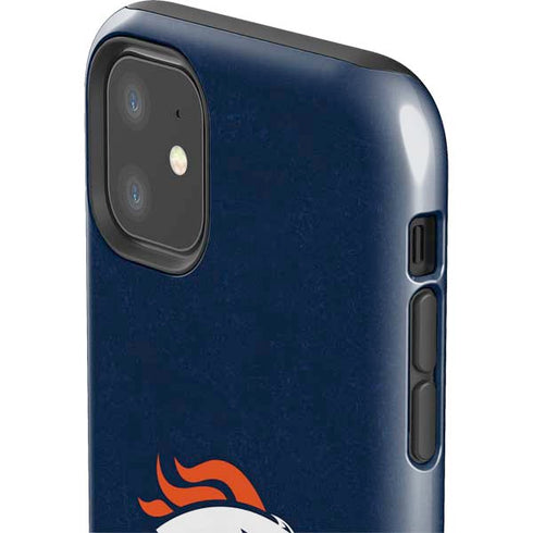NFL Denver Broncos - Distressed iPhone 11 Impact Case