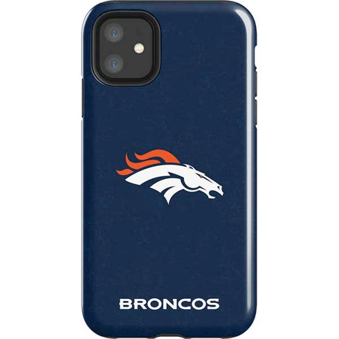 NFL Denver Broncos - Distressed iPhone 11 Impact Case