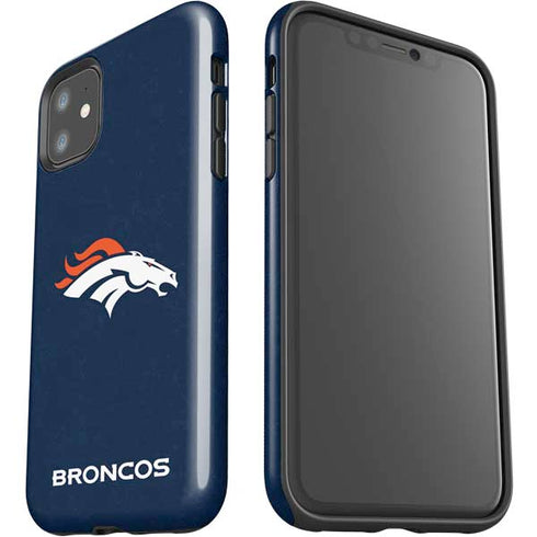 NFL Denver Broncos - Distressed iPhone 11 Impact Case