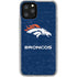 NFL Denver Broncos - Distressed iPhone 11 Pro Clear Case