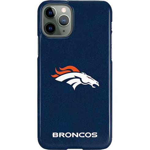 NFL Denver Broncos - Distressed iPhone 11 Pro Lite Case
