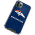 NFL Denver Broncos - Distressed iPhone 11 Pro Max Clear Case