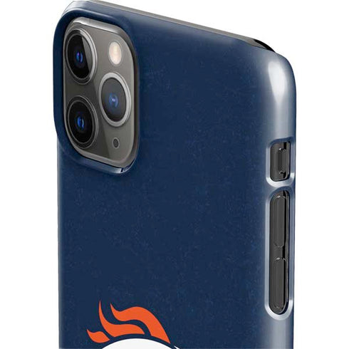 NFL Denver Broncos - Distressed iPhone 11 Pro Max Lite Case