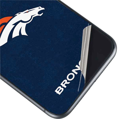 NFL Denver Broncos - Distressed iPhone 11 Skin