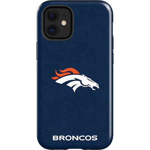 NFL Denver Broncos - Distressed iPhone 12 Mini Impact Case