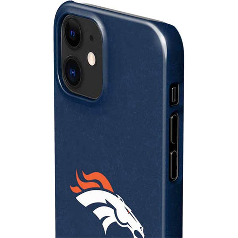 NFL Denver Broncos - Distressed iPhone 12 Mini Lite Case