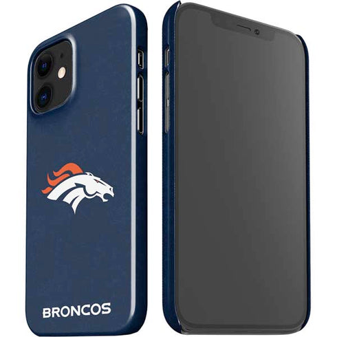 NFL Denver Broncos - Distressed iPhone 12 Mini Lite Case