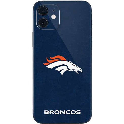 NFL Denver Broncos - Distressed iPhone 12 Mini Skin