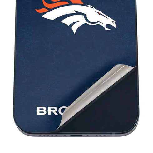 NFL Denver Broncos - Distressed iPhone 12 Mini Skin