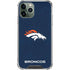 NFL Denver Broncos - Distressed iPhone 12 Pro Clear Case