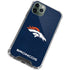 NFL Denver Broncos - Distressed iPhone 12 Pro Clear Case